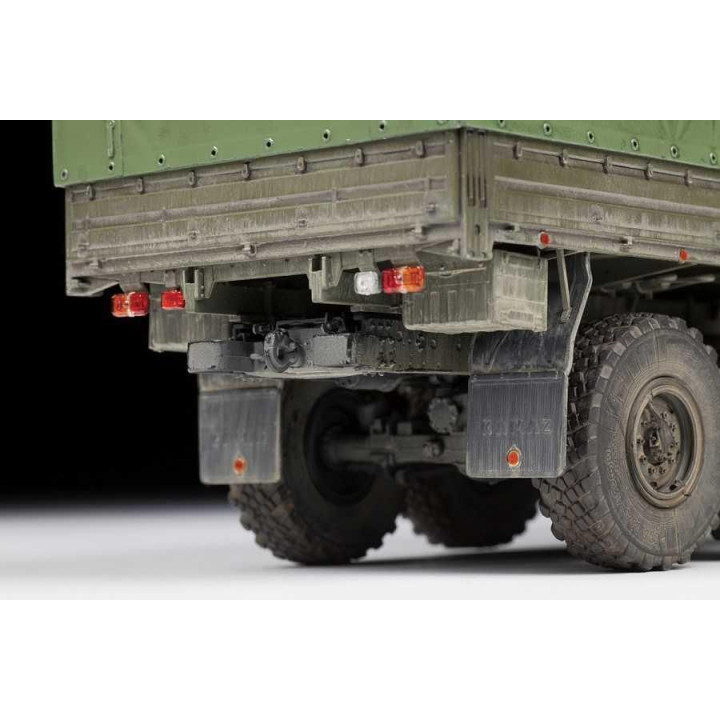 Model Kit military 3697 - Russian three axle truck K-5350 "MUSTANG" (1:35)