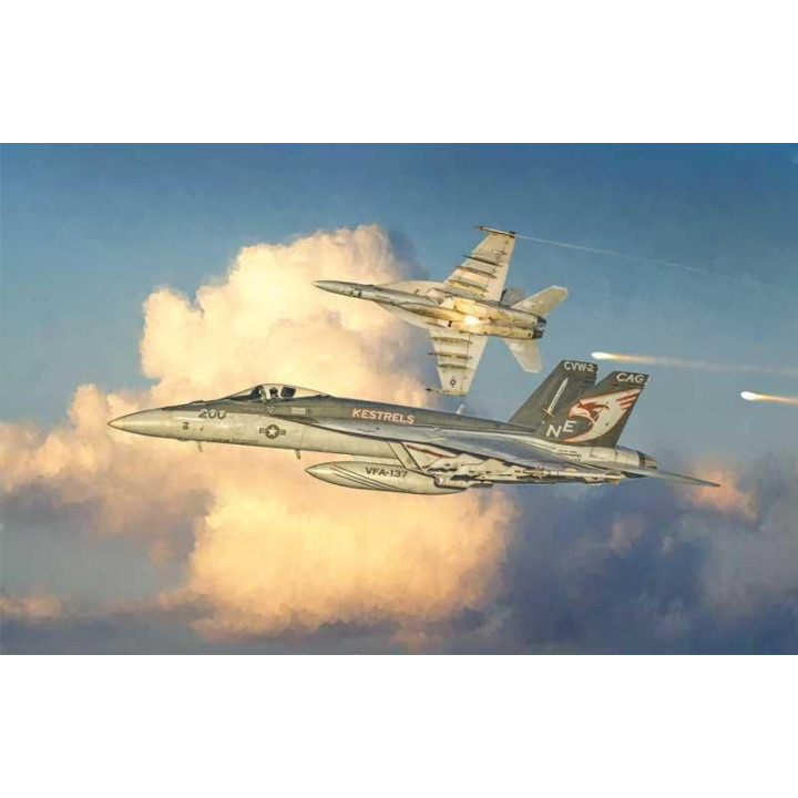 Model Kit letadlo 2791 - F/A-18 E SUPER HORNET (1:48)