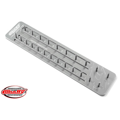 Hliníkový držák pastorků 68DP/3,17mm hřídel (pro třiadvacet pastorků)