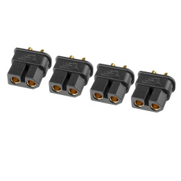 TC PRO konektor 3.5mm - pozlacený - s přepol. ocharanou - samec - 4 ks.
