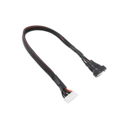 Balanční prodlužovák - 6S XH konekt. - nabíj. 6S XH zástrčka - silik. kabel 22AWG - 30cm