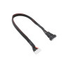 Prodlužovací kabel balancéru 6S JST-XH samice v nabíječce na 6S JST-XH samec k LiPo sadě v délce 30 cm. Kabel je vytvořen z vodičů o průřezu 22 AWG/0,32qmm se silikonová izolací. Vodiče jsou v opleteném pouzdru.
