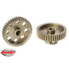 Krátké provedení, materiál tvrzená ocel, 44 zubů, modul ozubení 64DP. Pro hřídel motoru o průměru 3.17 mm (1/8 in).                                                                                                                                  Pastorky TEAM CORALLY jsou vyráběny frézováním a následně tvrzeny, čímž je zajištěna vysoká přesnost ozubení. Všechny pastorky TEAM CORALLY jsou vyrobeny v EU.