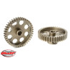 Krátké provedení, materiál tvrzená ocel, 40 zubů, modul ozubení 48DP. Pro hřídel motoru o průměru 3.17 mm (1/8 in).                                                                                                                                  Pastorky TEAM CORALLY jsou vyráběny frézováním a následně tvrzeny, čímž je zajištěna vysoká přesnost ozubení. Všechny pastorky TEAM CORALLY jsou vyrobeny v EU.