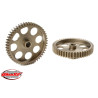 Krátké provedení, materiál tvrzená ocel, 50 zubů, modul ozubení 48DP. Pro hřídel motoru o průměru 3.17 mm (1/8 in).                                                                                                                                  Pastorky TEAM CORALLY jsou vyráběny frézováním a následně tvrzeny, čímž je zajištěna vysoká přesnost ozubení. Všechny pastorky TEAM CORALLY jsou vyrobeny v EU.