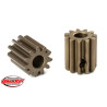 Krátké provedení, materiál tvrzená ocel, 11 zubů, modul ozubení 0.6M. Pro hřídel motoru o průměru 3.17 mm (1/8 in).                                                                                                                                  Pastorky TEAM CORALLY jsou vyráběny frézováním a následně tvrzeny, čímž je zajištěna vysoká přesnost ozubení. Všechny pastorky TEAM CORALLY jsou vyrobeny v EU.