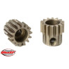 Krátké provedení, materiál tvrzená ocel, 14 zubů, modul ozubení 0.6M. Pro hřídel motoru o průměru 3.17 mm (1/8 in).                                                                                                                                  Pastorky TEAM CORALLY jsou vyráběny frézováním a následně tvrzeny, čímž je zajištěna vysoká přesnost ozubení. Všechny pastorky TEAM CORALLY jsou vyrobeny v EU.