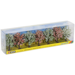 Ovocné stromy kvitnúce 7 ks, 8 cm  NO25092