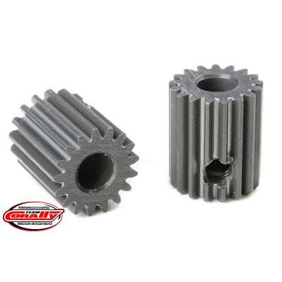 Hliníkový 7075 T6 tvrzený pastorek 17 zubů (modul 64DP)