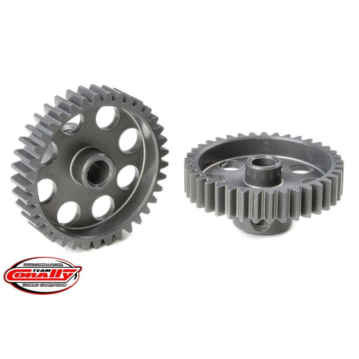 Hliníkový 7075 T6 tvrzený pastorek 37 zubů (modul 48DP)