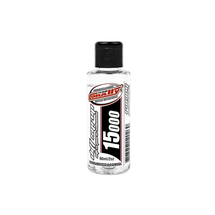 TEAM CORALLY - silikonový olej do diferenciálů 15.000 CPS (60ml/2oz)