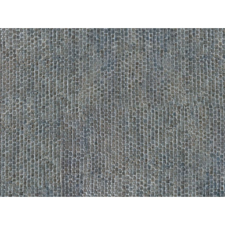 3D kartónová doska, stará mestská dlažba 25 x 12,5 cm / ks  NO56721