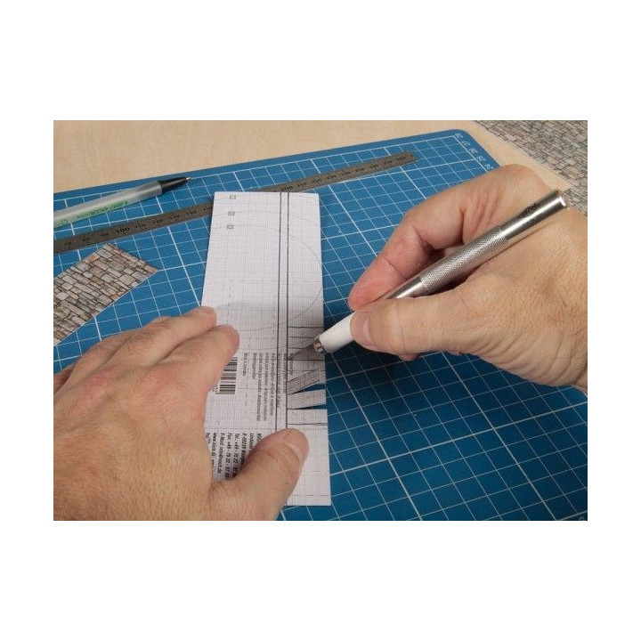 3D kartónová doska, stará mestská dlažba 25 x 12,5 cm / ks  NO56721