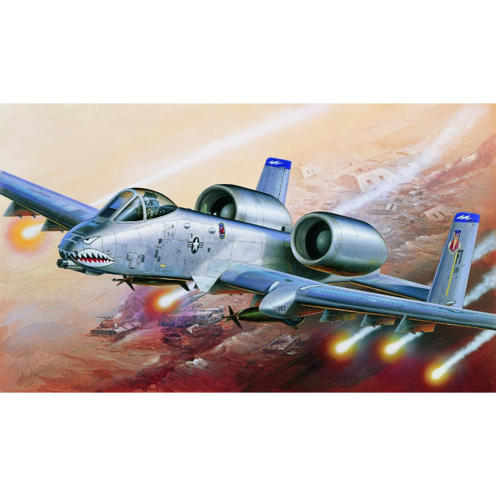 Model Kit letadlo 12402 - A-10A "OPERATION IRAQI FREECOM" (1:72)