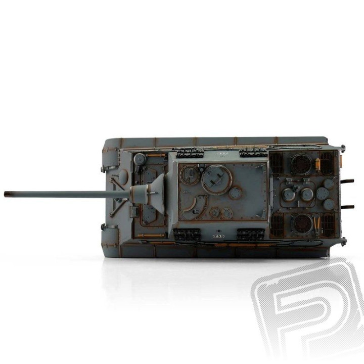 TORRO tank PRO 1/16 RC Jagdtiger šedý - infra