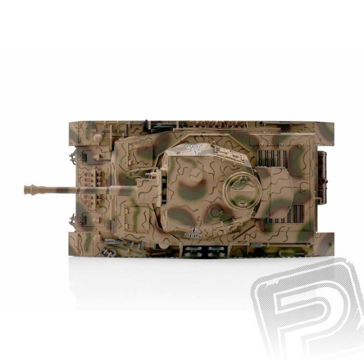 TORRO tank PRO 1/16 RC PzKpfw IV Ausf. G kamufláž - infra