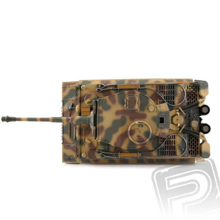 TORRO tank 1/16 RC Tiger I Early Vers. kamufláž - infra