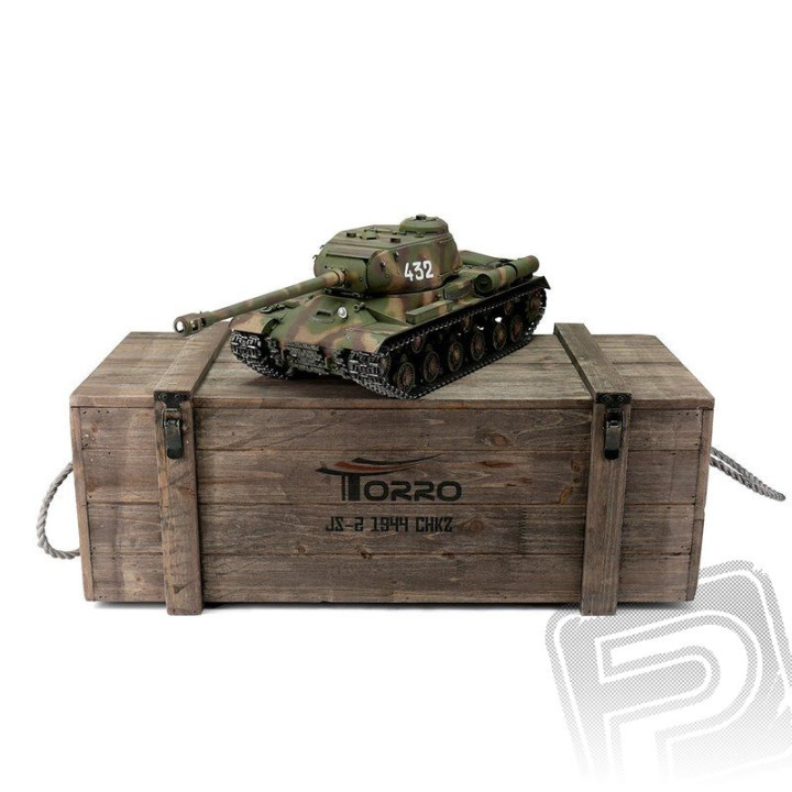 TORRO tank PRO 1/16 RC IS-2 1944 kamufláž - infra