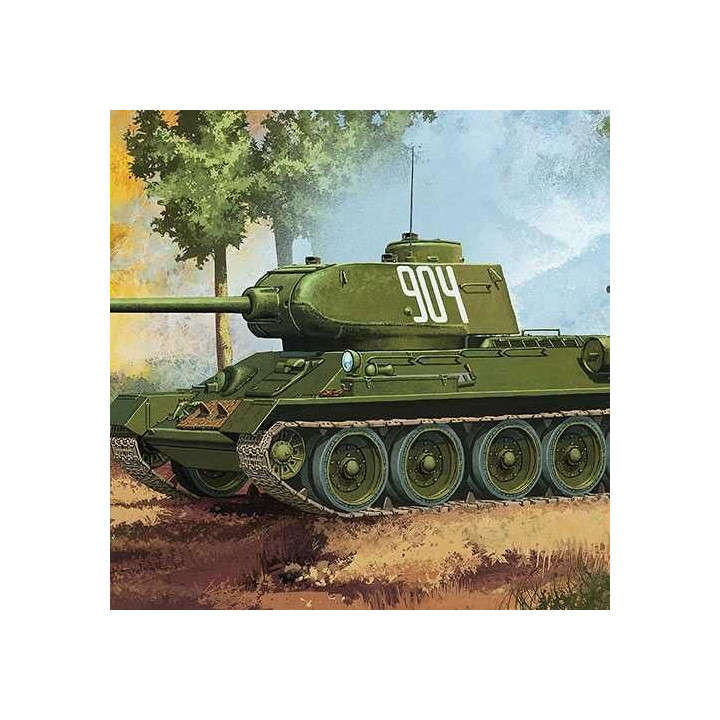 Model Kit tank 13290 - T-34/85 "112 FACTORY PRODUCTION" (1:35)