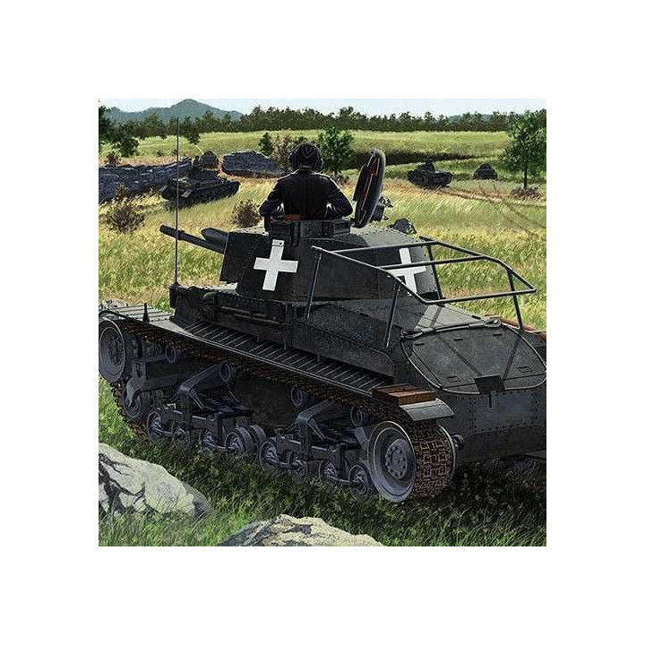 Model Kit tank 13313 - German Command Tank Pz.bef.wg 35(t) (1:35)