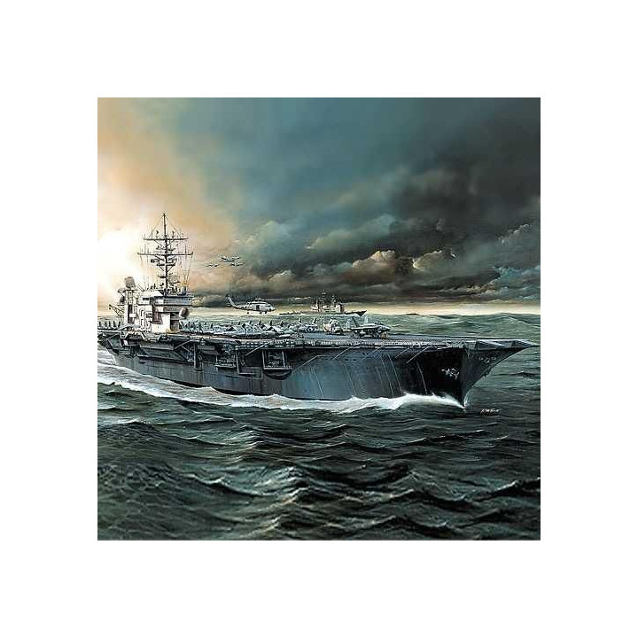 Model Kit loď 14210 - USS CV-63 KITTY HAWK (1:800)