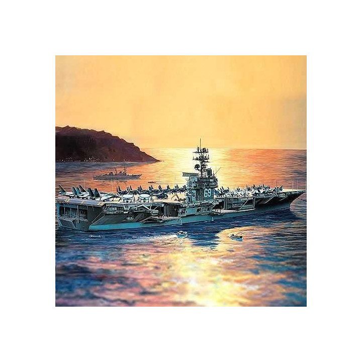 Model Kit loď 14212 - USS CVN-69 EISENHOWER (1:800)