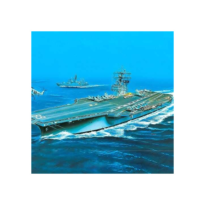 Model Kit loď 14213 - USS NIMITZ (1:800)