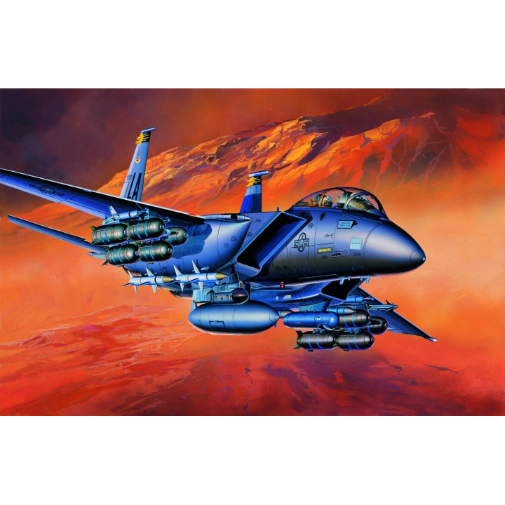 Model Kit letadlo 12478 - F-15E (1:72)