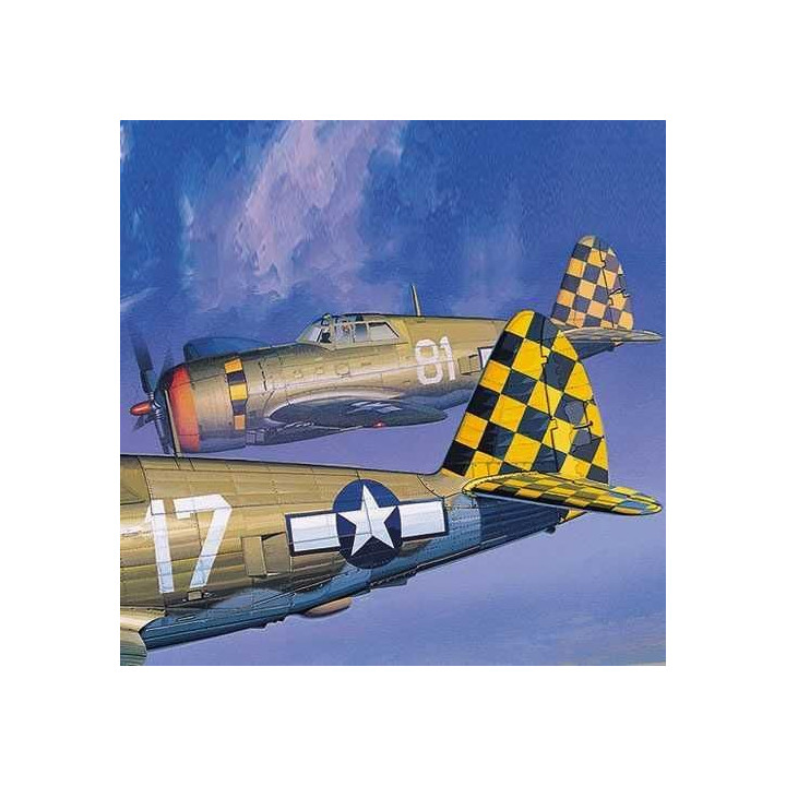 Model Kit letadlo 12492 - P-47D "RAZOR-BACK" (1:72)
