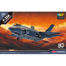 Model Kit letadlo 12561 - F-35A "Seven Nation Air Force" MCP (1:72)