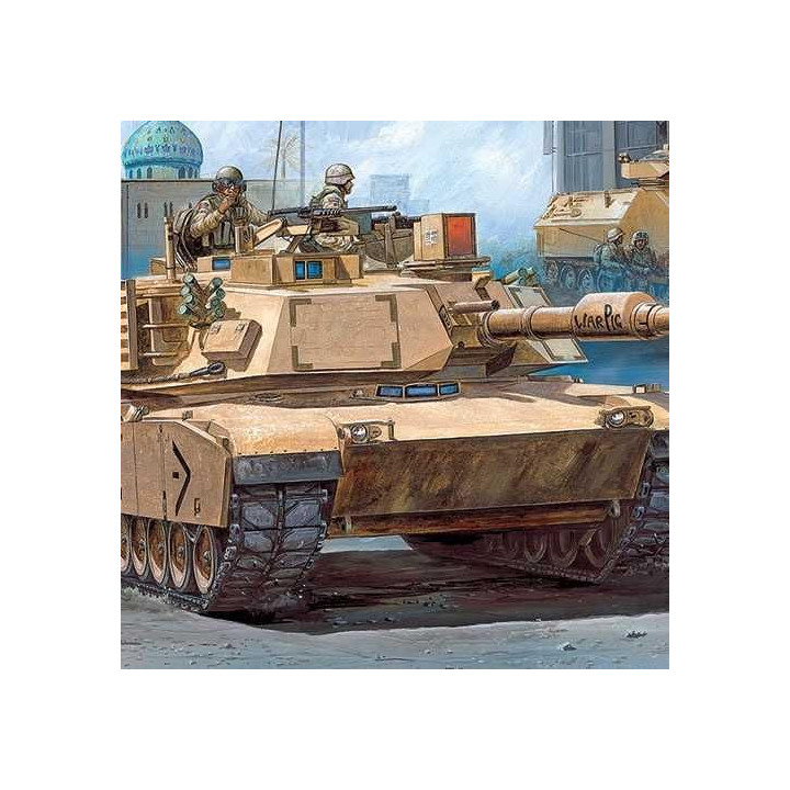 Model Kit tank 13202 - M1A1 ABRAMS "IRAQ 2003" (1:35)