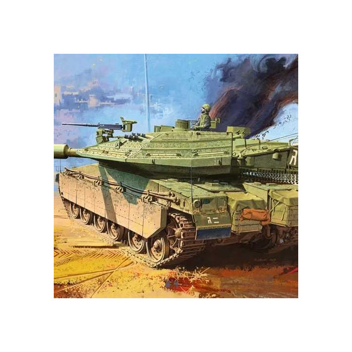 Model Kit tank 13227 - MERKAVA MK.IV LIC (1:35)