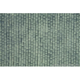 Dláždená cesta s chodníkom a kanálmi, 28 x 10 cm  NO57216