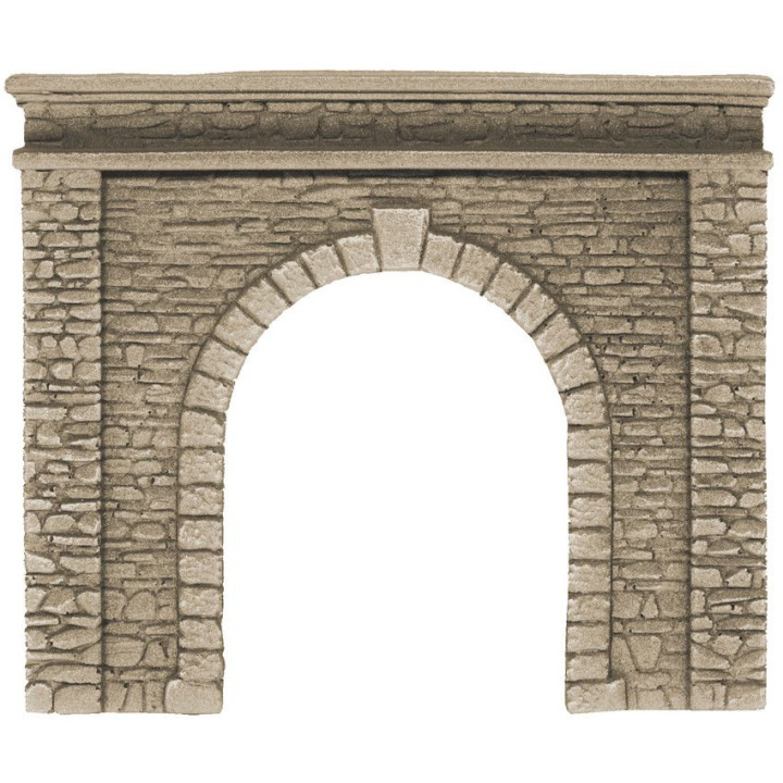 Tunelový portál - jednokoľajný, 15 x 12,5 cm  NO58061
