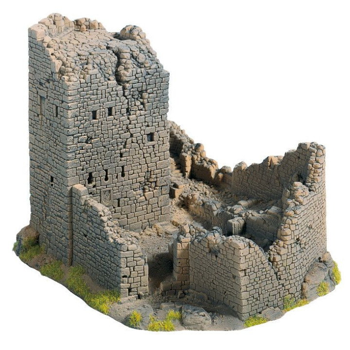 Zrúcanina hradu 18 x 14 x 12 cm  NO58600