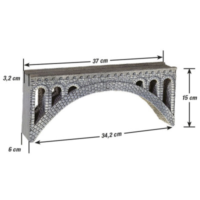 Viadukt "Rhône" pre úzkorozchodné železnice  NO58671