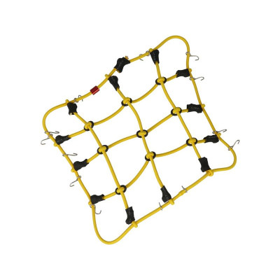 Robitronic poutací síť z háčky 15x12cm žlutá