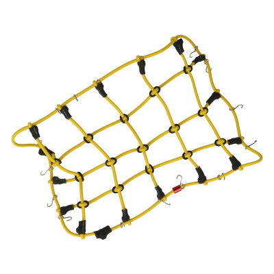 Robitronic poutací síť z háčky 19x12cm žlutá