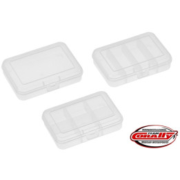 Plastové organizéry 91x66x21mm (3 ks.)
