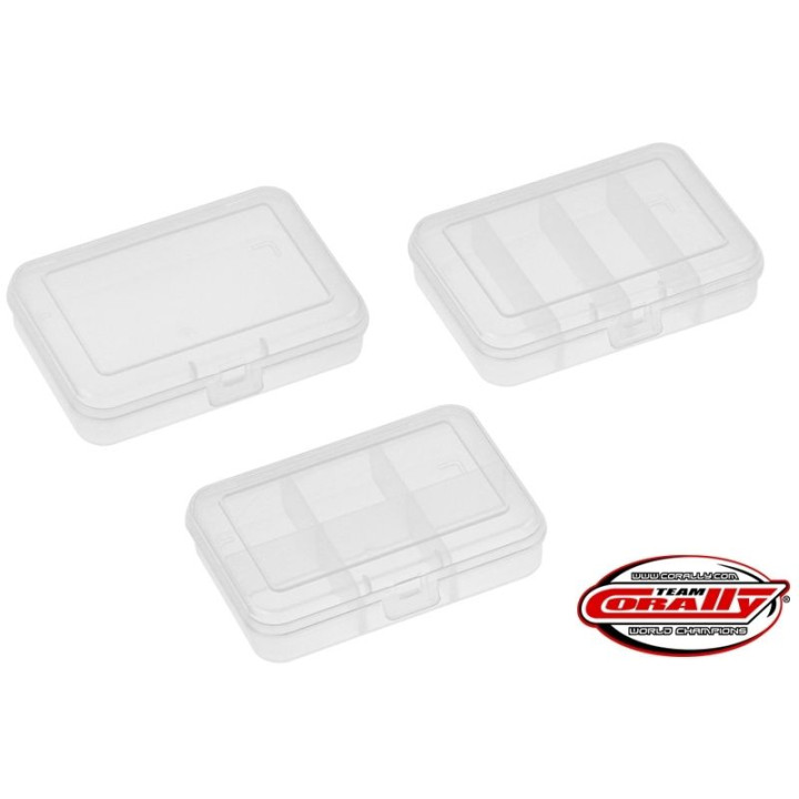 Plastové organizéry 91x66x21mm (3 ks.)
