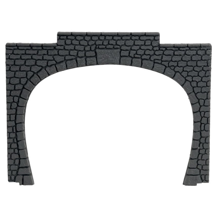 Tunelový portál 2-koľajný 2 ks, 15,5 x 12,5 cm  NO60020