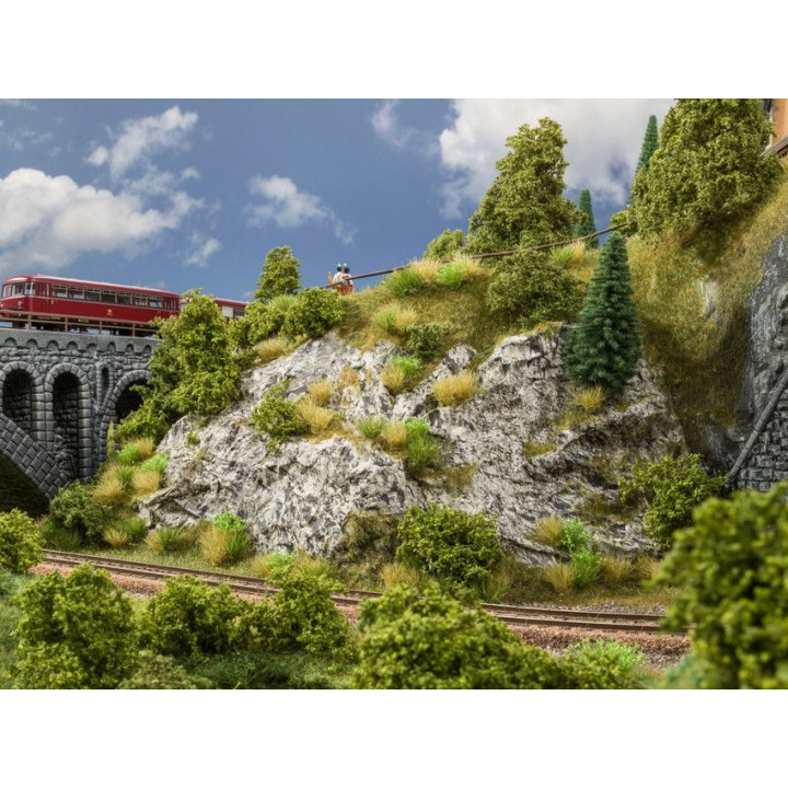 Štruktúrovaný kartón Knitterfelsen®, Wildspitze 45 x 25,5 cm  NO60302