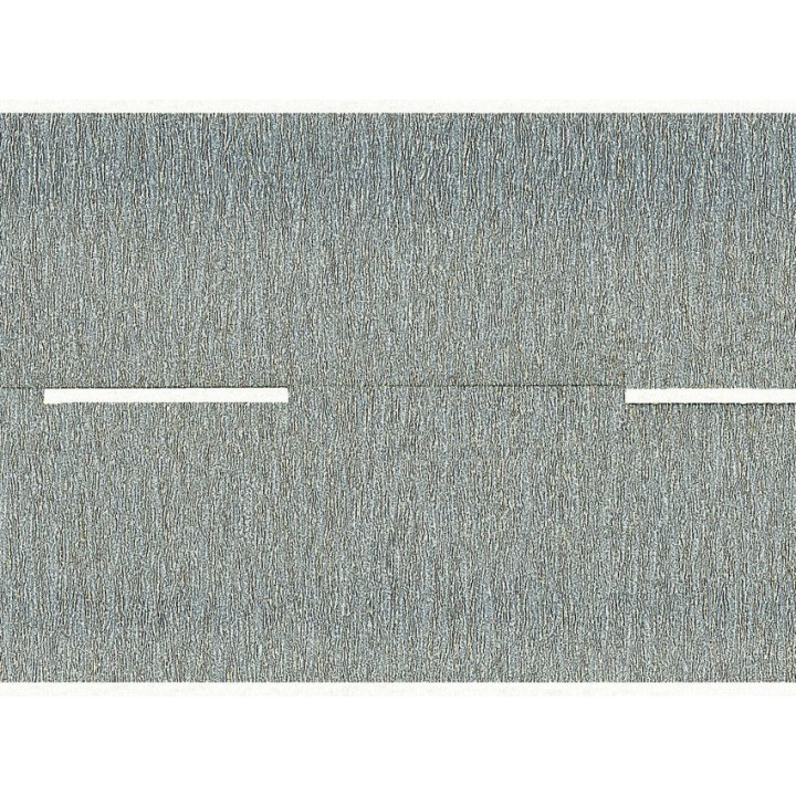 Diaľnica šedá 7,4 cm široká - sada 2 role  NO60490