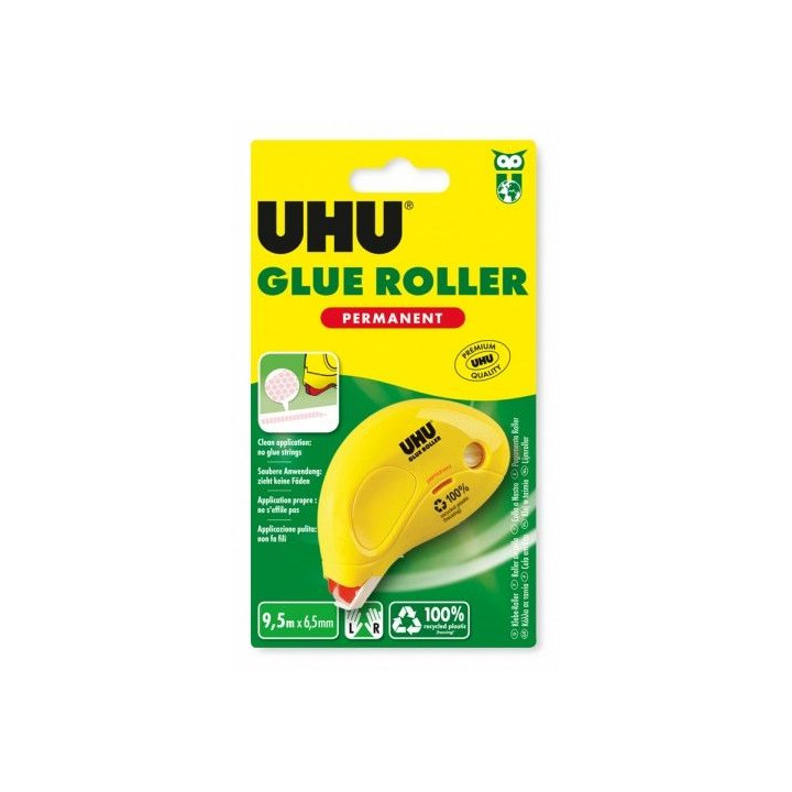 UHU Dry & Clean roller permanent 6,5mm x 8,5m