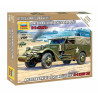 Zacvakávací model military. Velikost: 1:100; 5,7 cm. Počet dílků: 17.