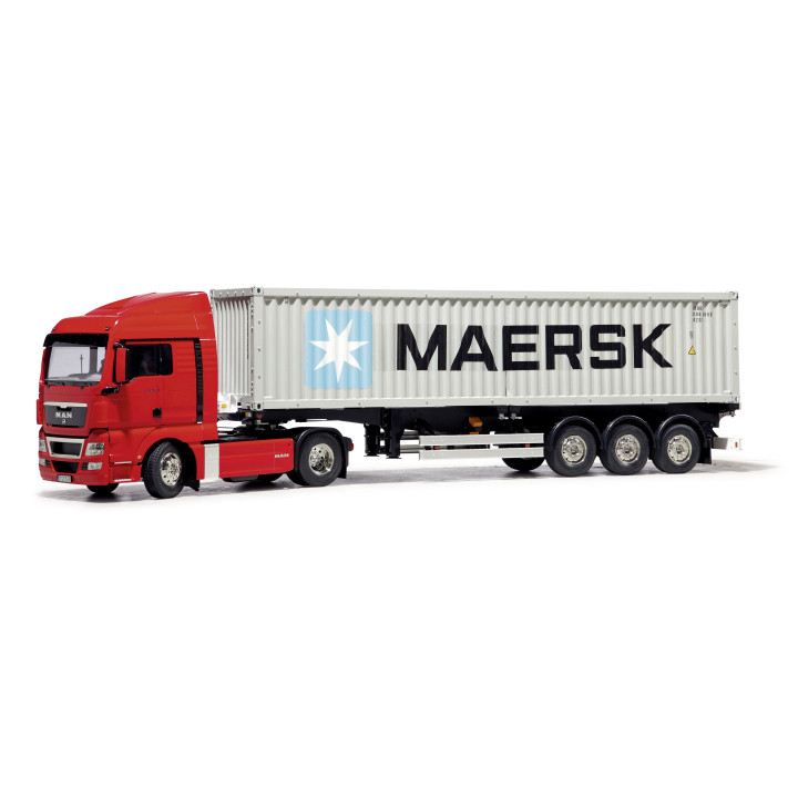 Tamiya Náves kontajnerový s 40´ kontajnerom Maersk 1/14 KIT
