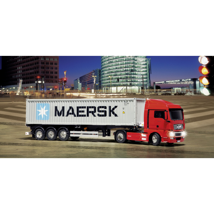 Tamiya Náves kontajnerový s 40´ kontajnerom Maersk 1/14 KIT