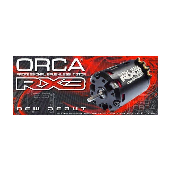 ORCA RX3 4.5T BRUSHLESS MOTOR