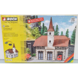 Požiarna stanica (so zvukom), 16 x 11 x 19 cm  NO66380