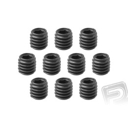 Stavěcí imbusový šroub M3x3mm, 10 ks.